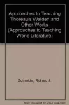 Approaches to Teaching Thoreau's Walden and Other Works cover