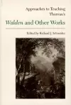 Approaches to Teaching Thoreau’s Walden and Other Works cover