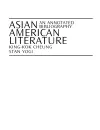 Asian American Literature cover