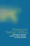 Electronic Textual Editing cover