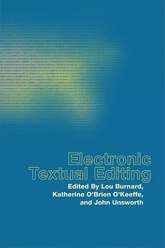 Electronic Textual Editing cover