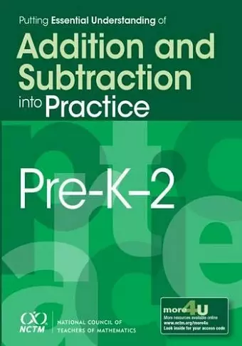 Putting Essential Understanding of Addition and Subtraction into Practice, Pre-K-2 cover