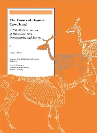 The Faunas of Hayonim Cave, Israel cover