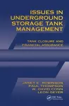 Issues in Underground Storage Tank Management UST Closure and Financial Assurance cover