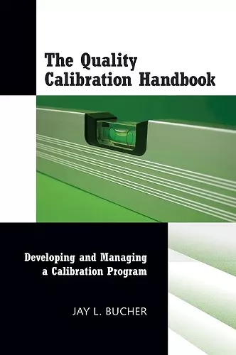 The Quality Calibration Handbook cover