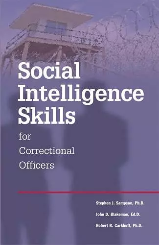 Social Intelligence Skills for Correctional Officers cover