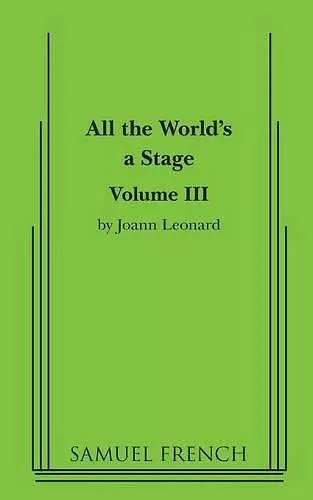 All the World's a Stage cover