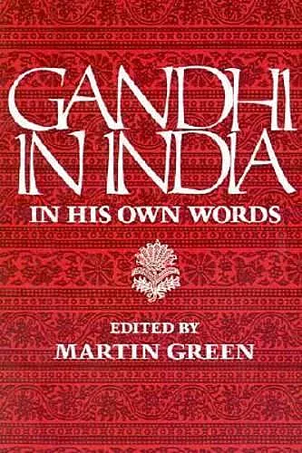 Gandhi in India cover