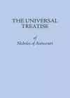 The Universal Treatise of Nicholas of Autrecourt cover