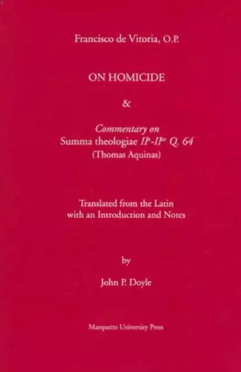 On Homicide cover