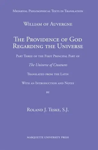 The Providence of God Regarding the Universe cover