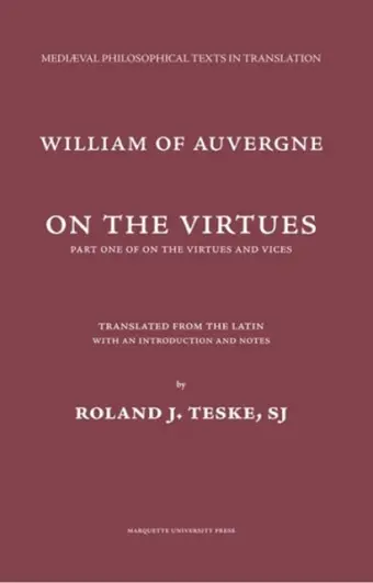 On the Virtues cover