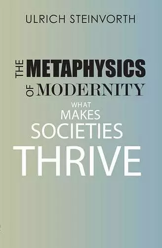 The Metaphysics of Modernity cover