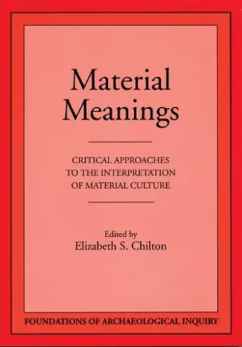 Material Meanings cover