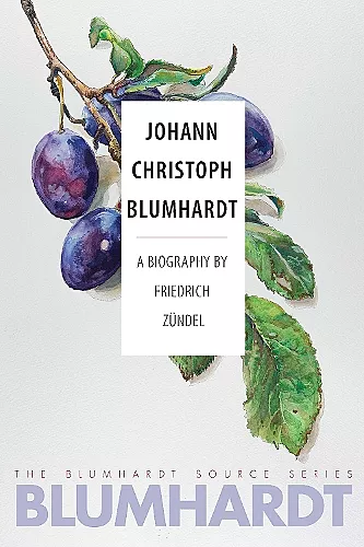 Johann Christoph Blumhardt cover