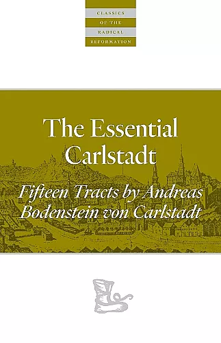 The Essential Carlstadt cover