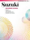 Suzuki Recorder School (Alto Recorder) Acc, Vol. 1 cover