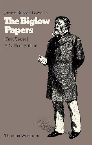 James Russell Lowell's "the Biglow Papers" cover