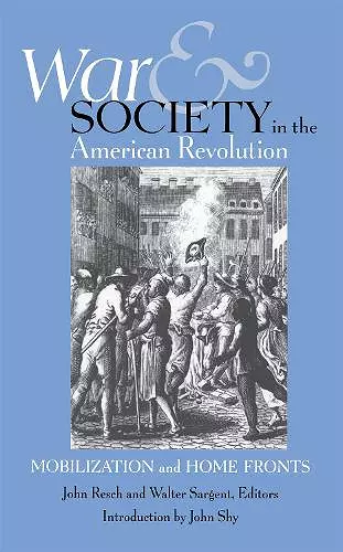 War and Society in the American Revolution cover