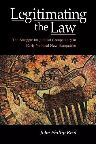 Legitimating the Law cover