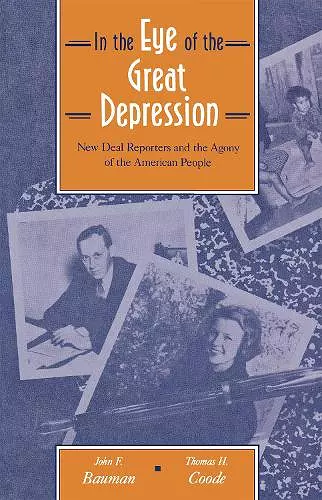 In the Eye of the Great Depression cover