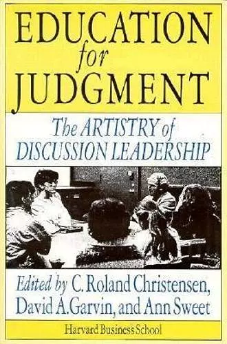 Education for Judgment cover