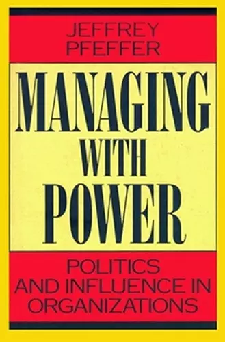 Managing With Power cover