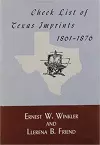 Cklist Tx Imprint:1861-76 cover