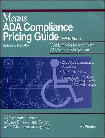 Means ADA Compliance Pricing Guide cover