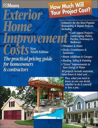 Exterior Home Improvement Costs cover