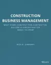 Construction Business Management cover