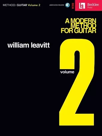 A Modern Method for Guitar - Volume 2 cover