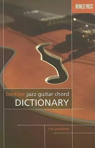 Berklee Jazz Guitar Chord Dictionary cover