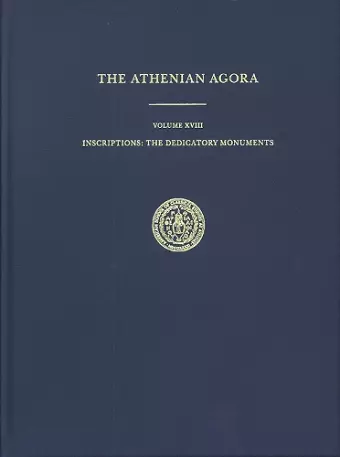 Inscriptions: The Dedicatory Monuments cover