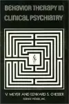 Behavior Therapy in Clinical Psychiatry cover