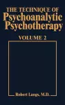 Technique of Psychoanalytic Psychotherapy Vol. II cover