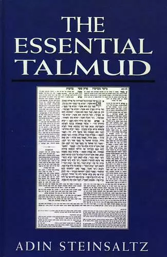 The Essential Talmud cover