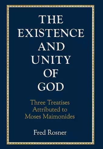 Existence and Unity of God cover