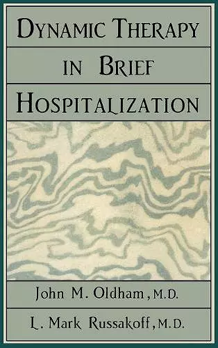 Dynamic Therapy in Brief Hospi cover