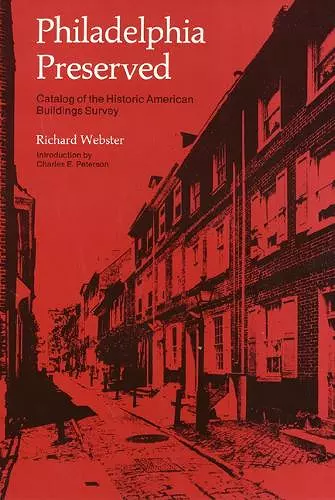 Philadelphia Preserved cover