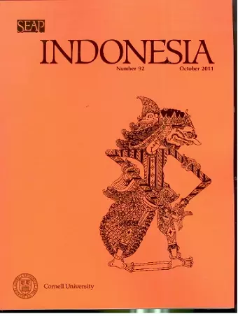 Indonesia Journal cover