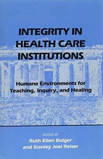 Integrity in Health Care Institutions cover