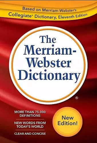 The Merriam-Webster Dictionary cover