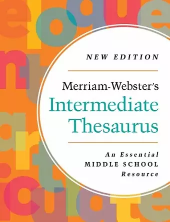 Merriam-Webster’s Intermediate Thesaurus 2023 cover