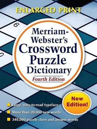 Merriam Webster's Crossword Puzzle Dictionary cover