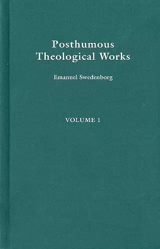 Posthumous Theological Works 1 cover