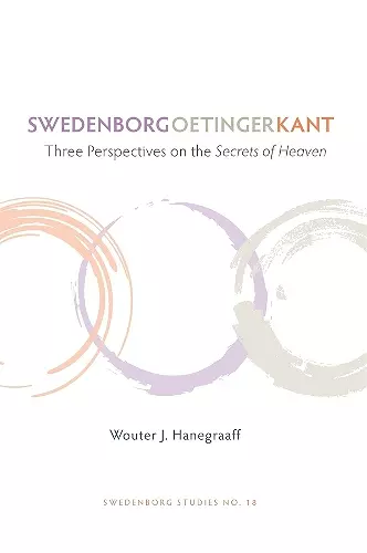 Swedenborg, Oetinger, Kant cover