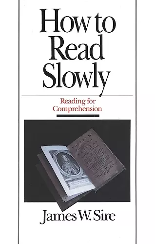 How to Read Slowly cover