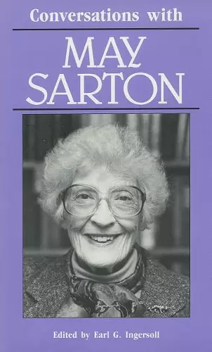 Conversations with May Sarton cover