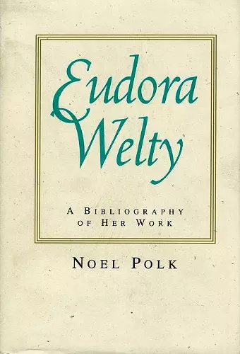 Eudora Welty cover